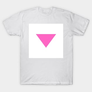 Pink triangle T-Shirt